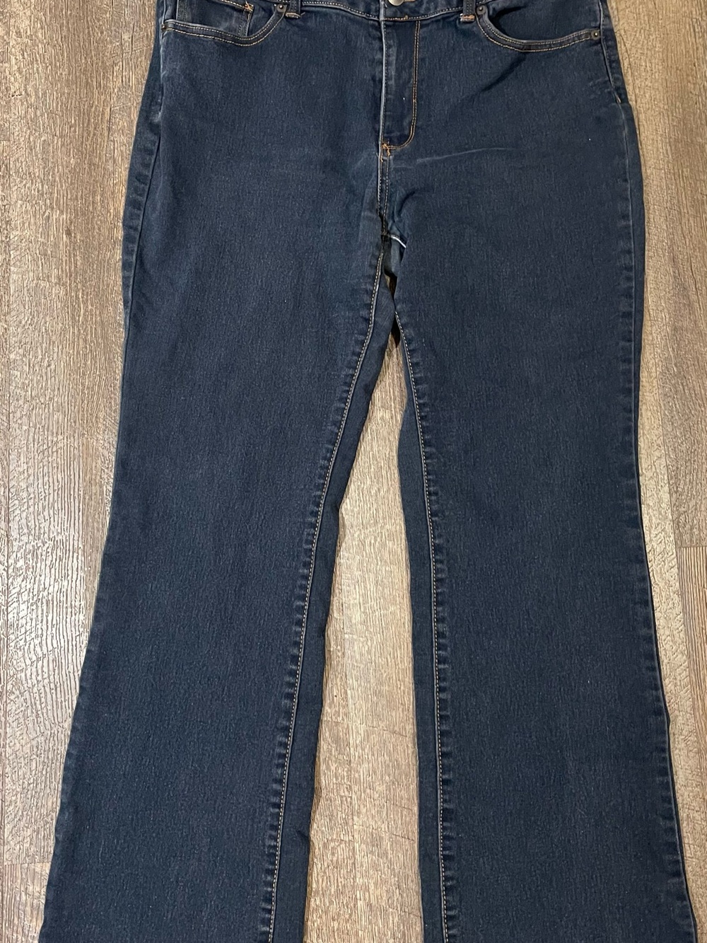 No Boundaries Dark Blue Flare Jeans